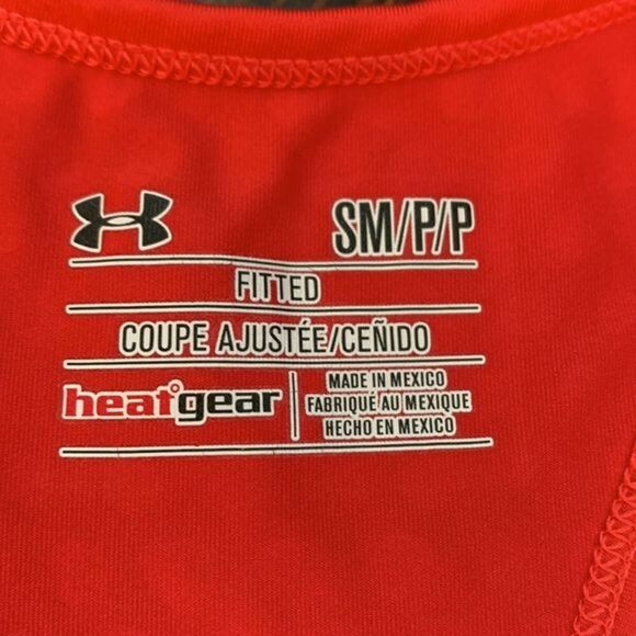 Under Armour Heatgear Pink Athletic Tank Top - Picture 10 of 10